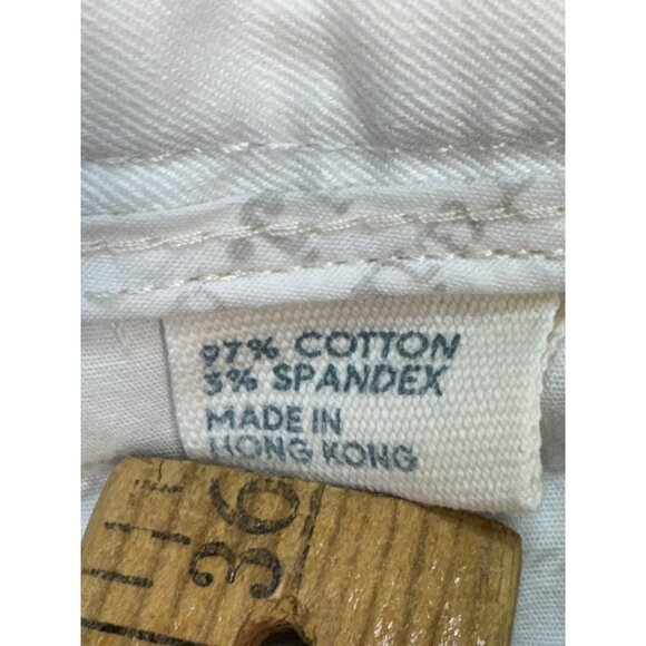 J. Crew Womens Chino Capri Pants Size 8 White Favorite Fit Stretch Casual Pocket - Picture 5 of 13